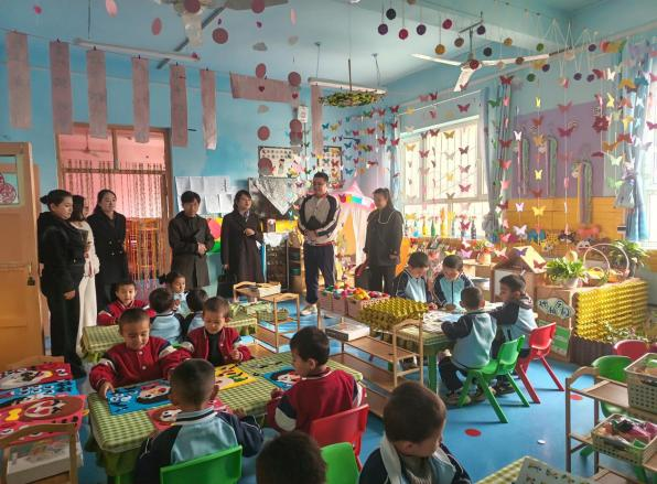新疆維吾爾自治區喀什地區伽師縣教育關工委聯合開展幼兒園教研活動