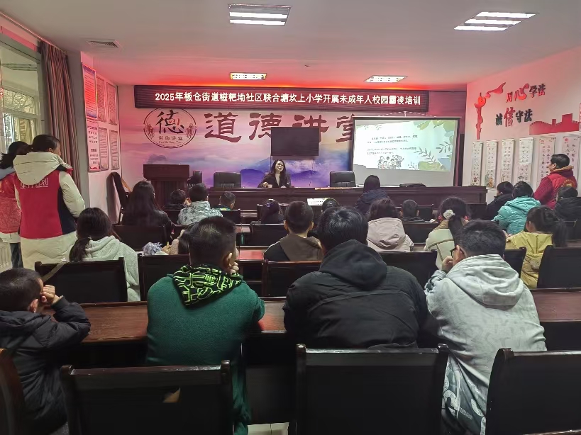 加強宣傳 增強青少年自我保護意識 ——自貢市高新區糍粑坳社區開展預防校園欺凌主題講座